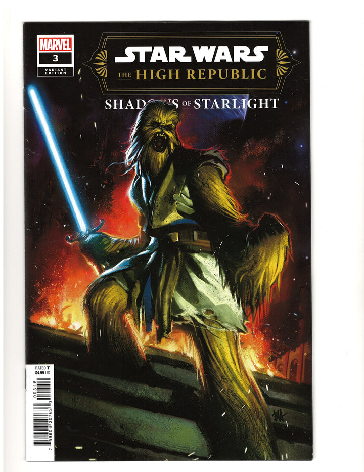 Star Wars: The High Republic - Shadows Of Starlight #3 Variant (1:25) Ben Harvey Spoiler Edition