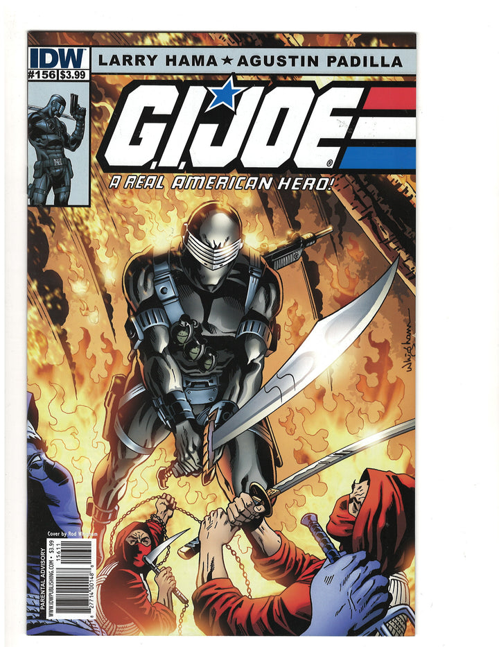 G.I. Joe A Real American Hero #156 Cover B Rod Whigham Variant