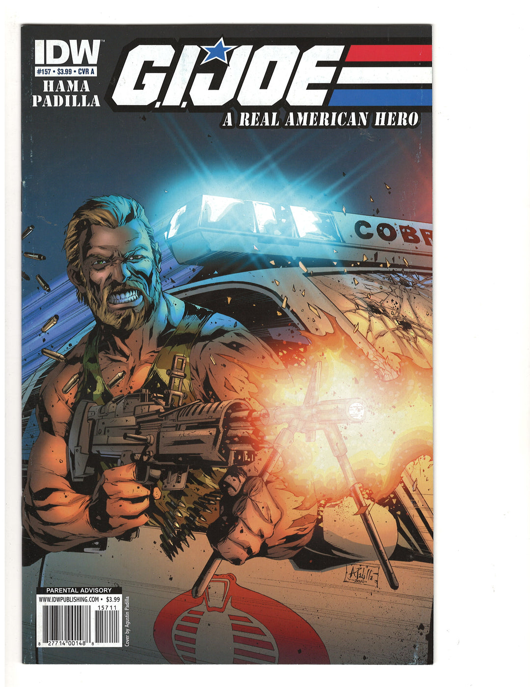 G.I. Joe A Real American Hero #157 Cover A Agustin Padilla Variant