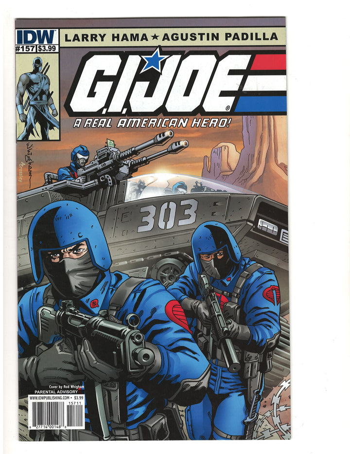 G.I. Joe A Real American Hero #157 Cover B Rod Whigham Variant