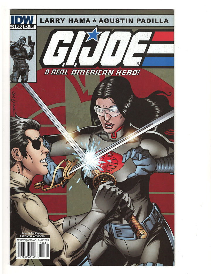 G.I. Joe A Real American Hero #158 Cover B Rod Whigham Variant
