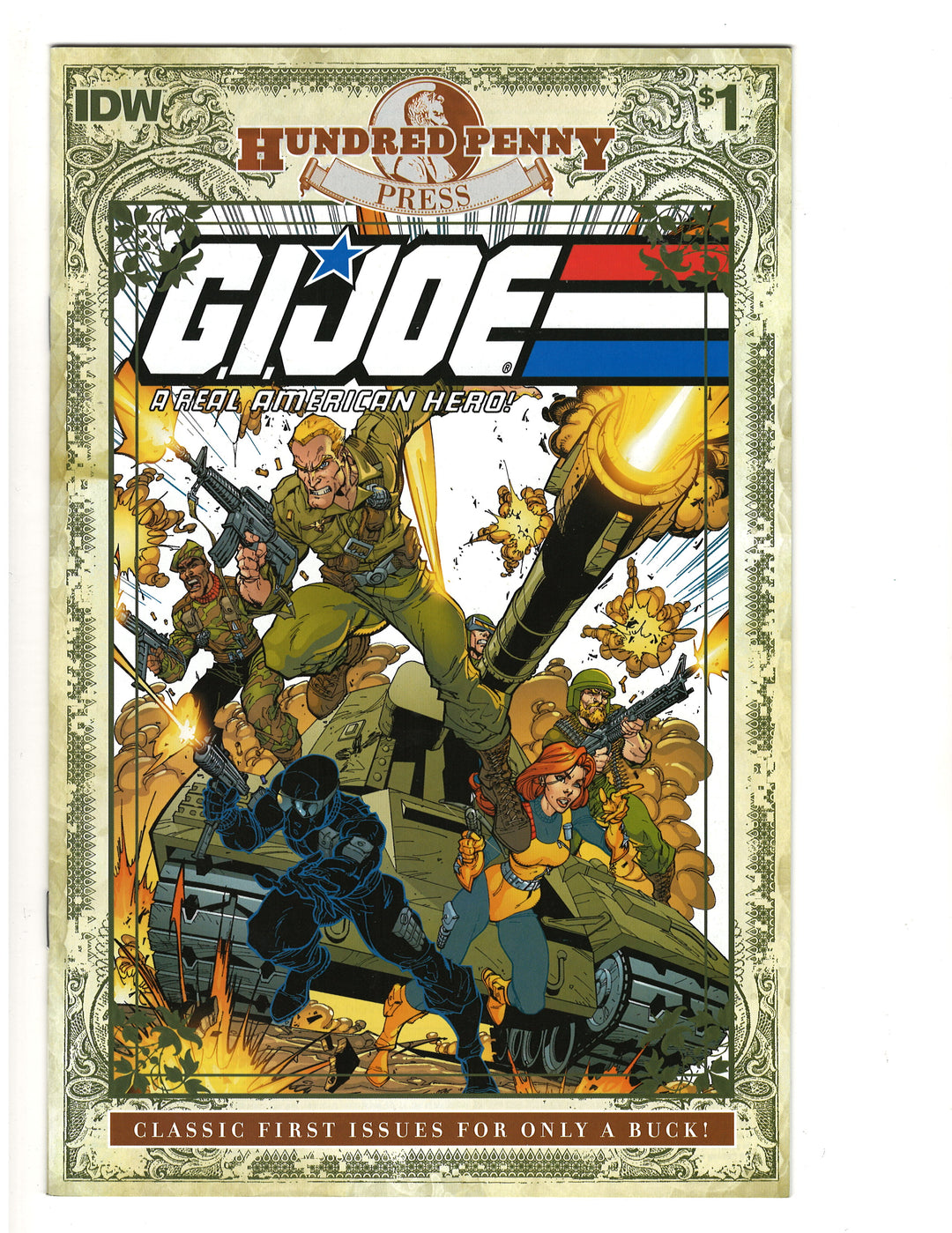 G.I. Joe Real American Hero (2011) Hundred Penny Press Edition #1