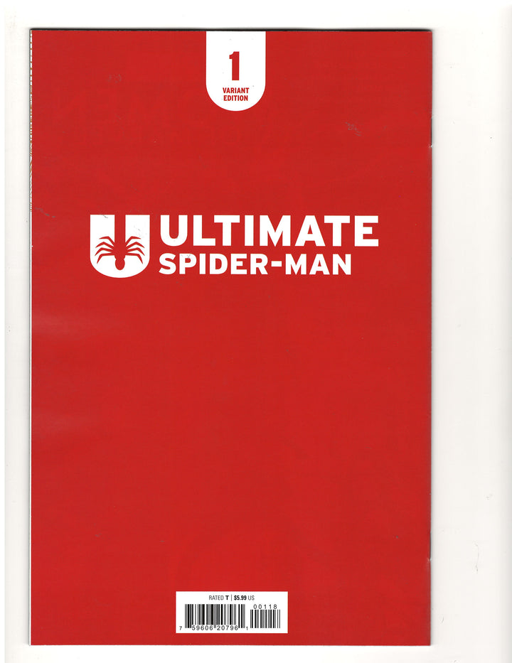 Ultimate Spider-Man (2024) #1 Variant (1:100) David Marquez Virgin Edition