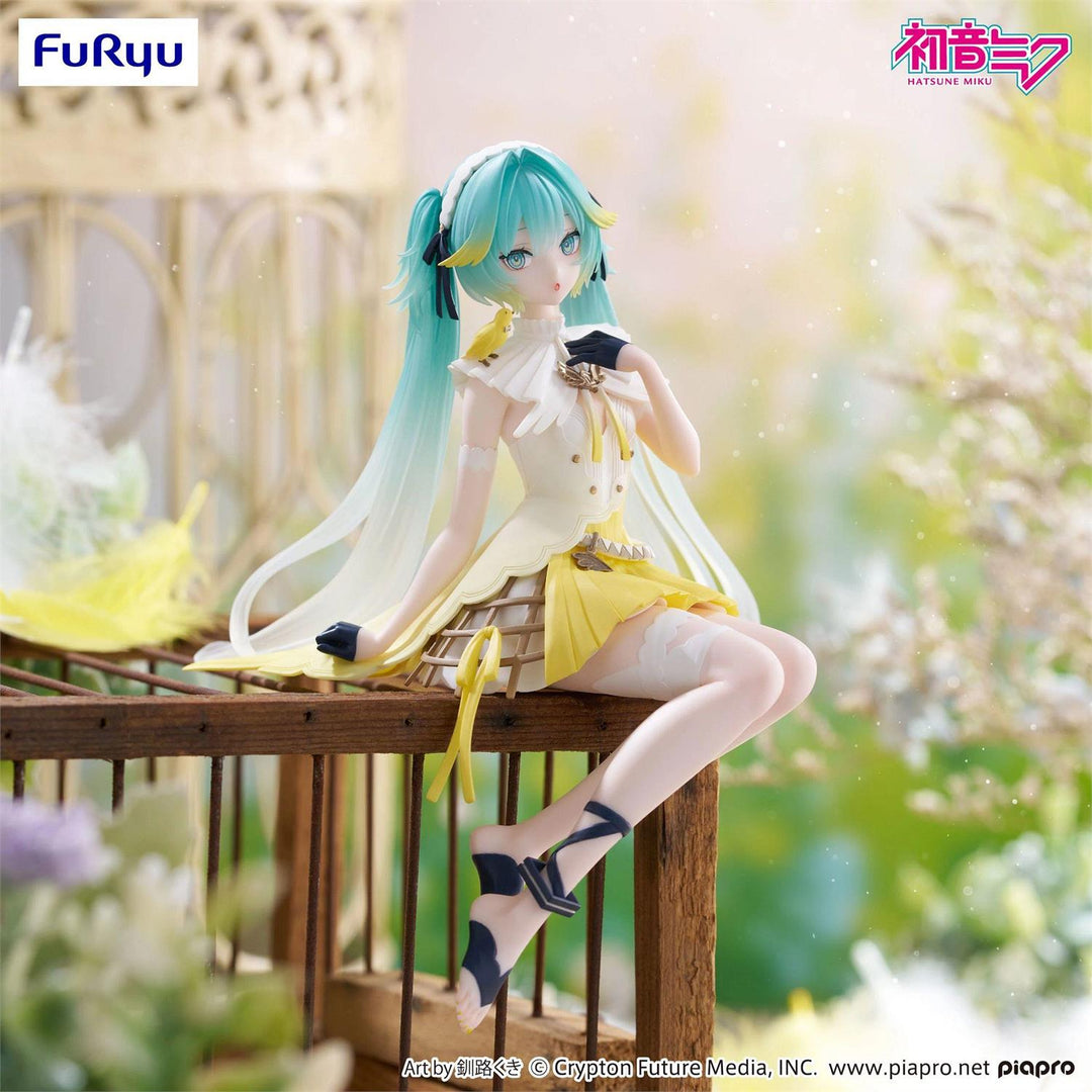 HATSUNE MIKU: CANARY BIRD NOODLE STOPPER (5.5IN STATUE)