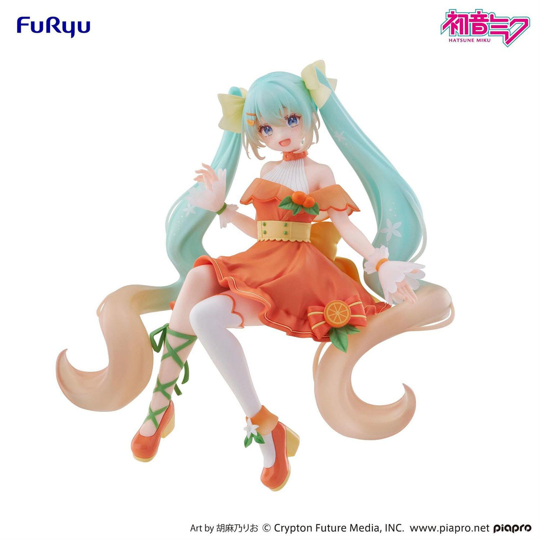 HATSUNE MIKU: MIKU CITRUS NOODLE STOPPER (5.5IN STATUE)