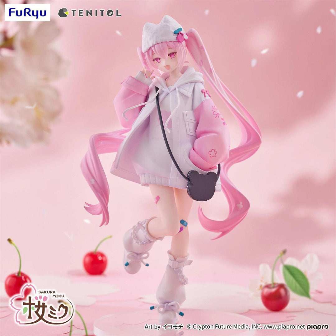 HATSUNE MIKU: SAKURA MIKU COOL STYLE TENITOL (7IN STATUE)