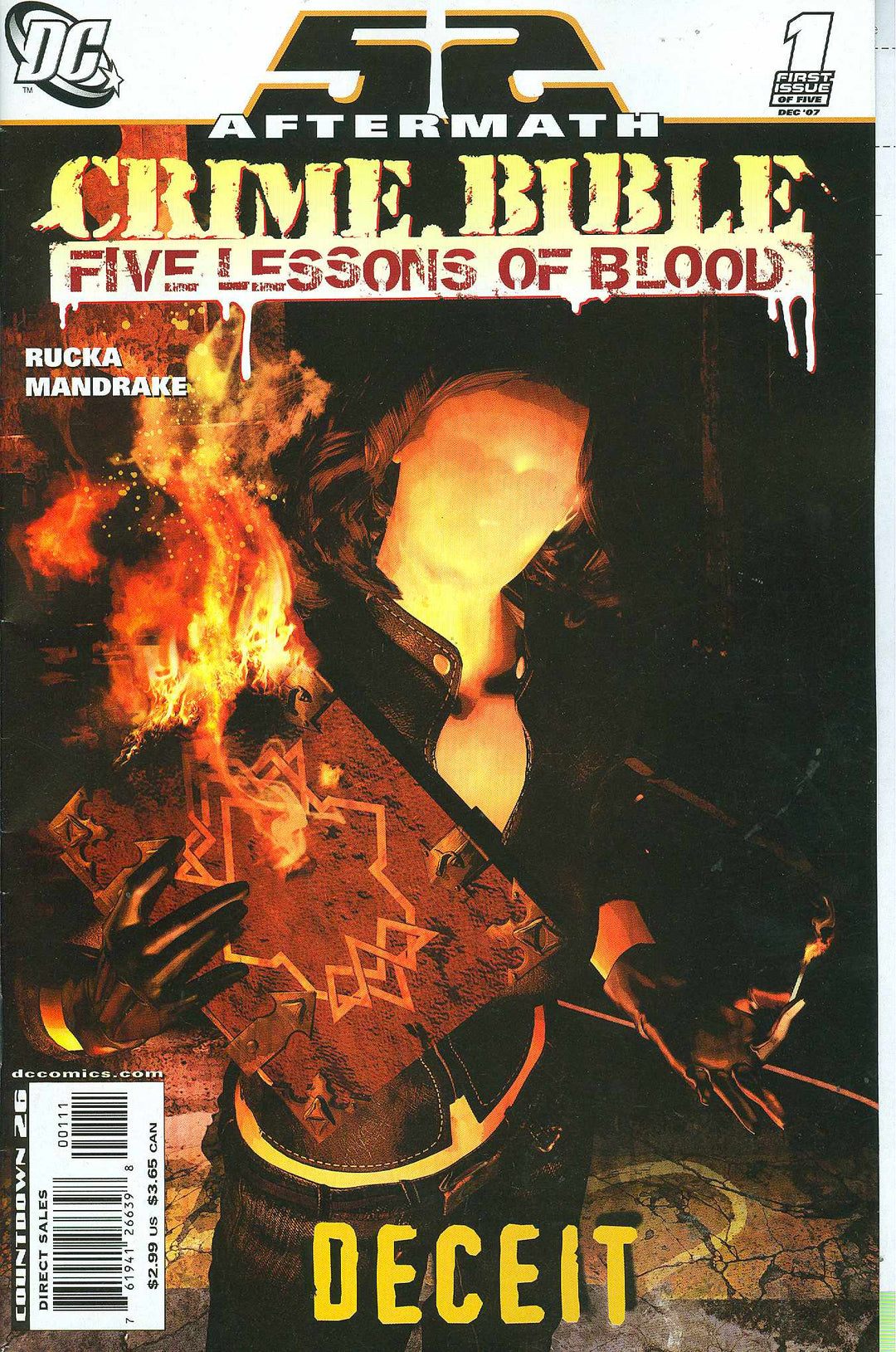 52 Aftermath Crime Bible Five Lessons of Blood #1 (of 5) <BINS>