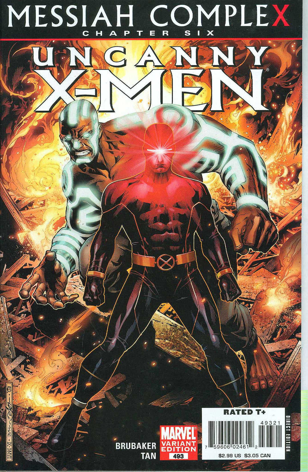 Uncanny X-Men (1963) #493 [Messiah Complex] Variant (1:15) Cheung Edition