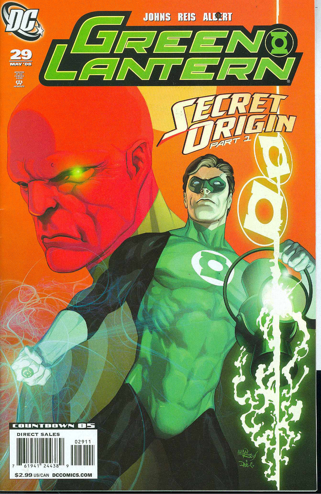Green Lantern (2005) #29 [Secret Origin - Part 1] <BINS>
