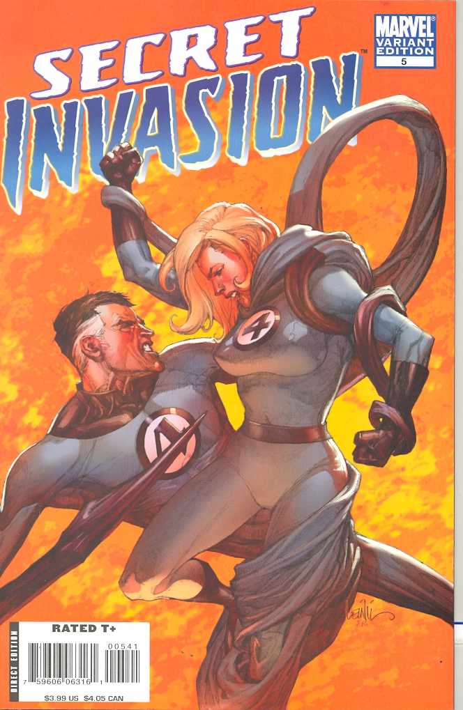 Secret Invasion (2008) #5 Variant (1:25) Yu Edition <BINS>