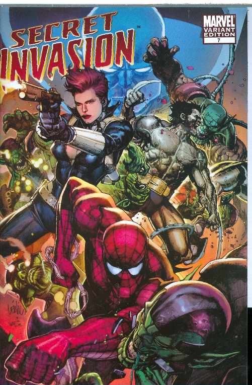 Secret Invasion (2008) #7 Variant (1:25) Yu Edition <BINS>