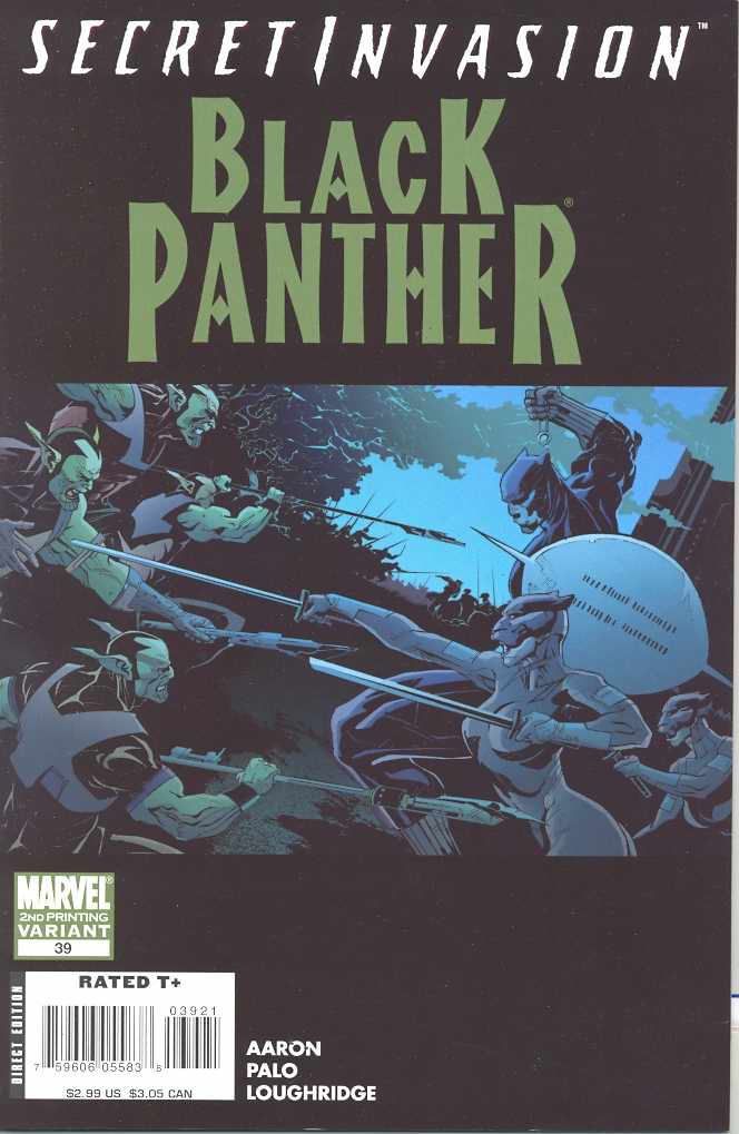 Black Panther (2005) #39 Secret Invasion (2nd Print) <BINS>