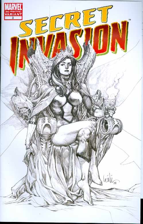 Secret Invasion (2008) #3 Variant (3rd Print) <BINS>