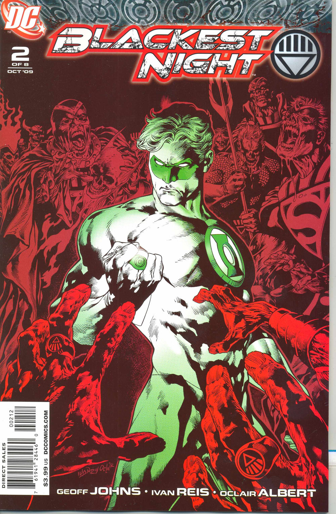 Blackest Night #2 (Of 8) Variant (2nd Print) <BINS>