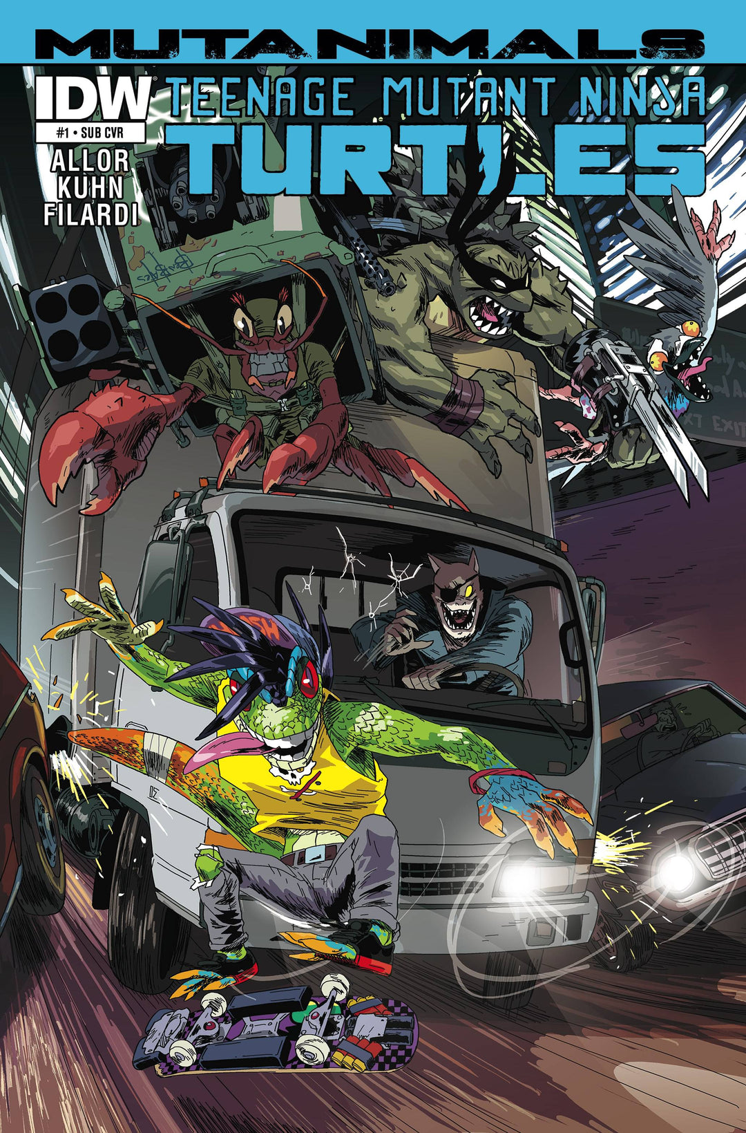 Teenage Mutant Ninja Turtles Mutanimals #1 (Of 4) Subscription Variant <BINS>