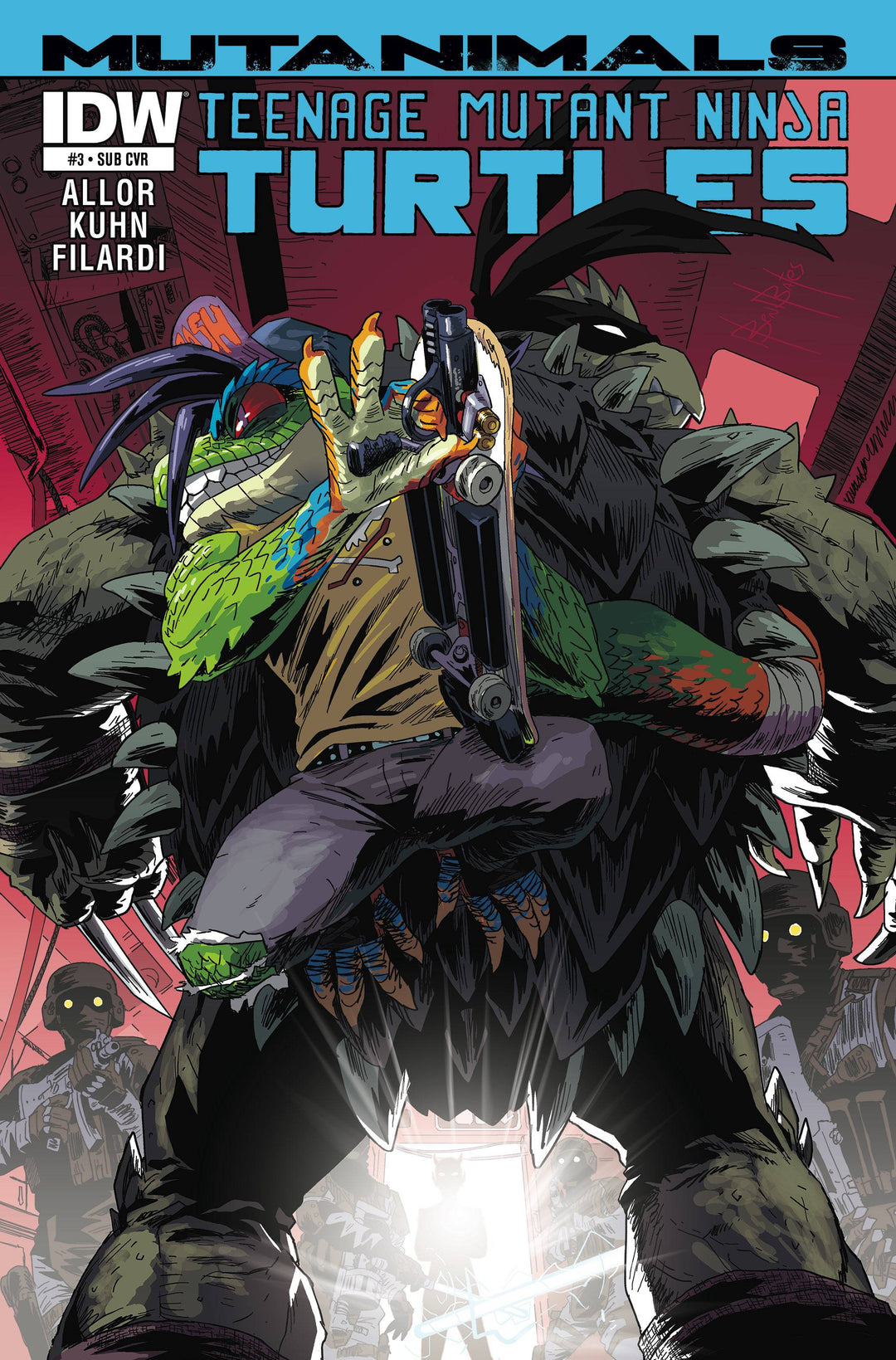 Teenage Mutant Ninja Turtles Mutanimals #3 (Of 4) Subscription Variant <BINS>