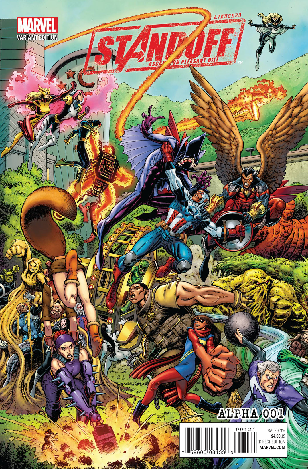 Avengers Standoff Assault On Pleasant Hill Alpha #1 Art Adams Variant ASO <BINS>