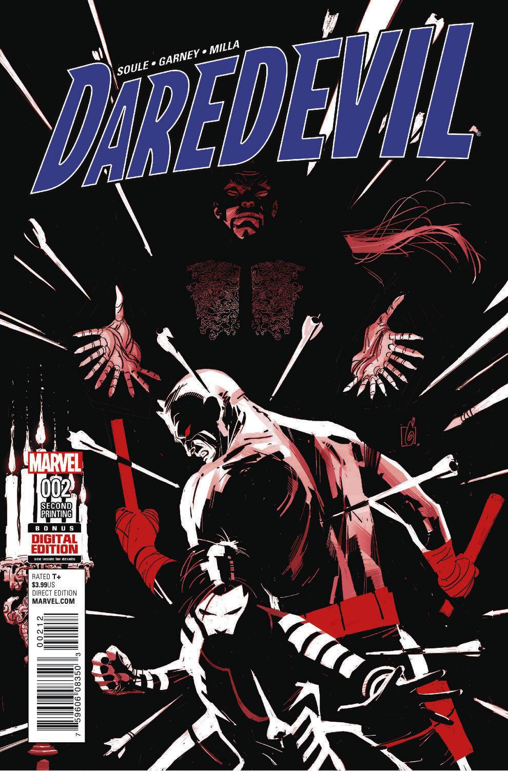 Daredevil (2016) #2 Variant (2nd Print) <BINS>