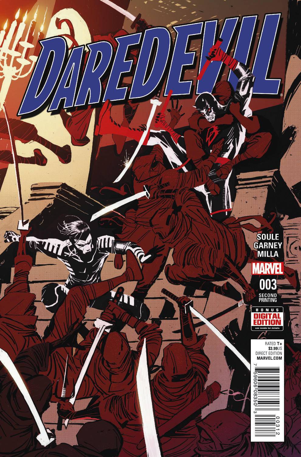 Daredevil (2016) #3 Variant (2nd Print) <BINS>