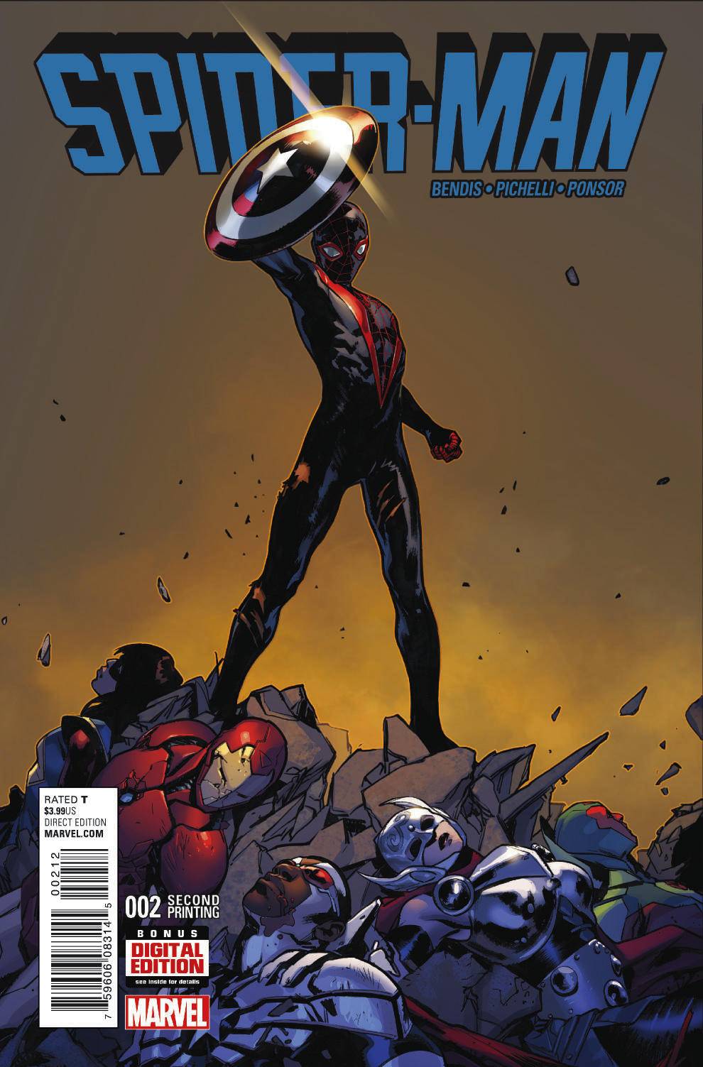 Spider-Man (2016) #2 Variant (2nd Print) <OFC>