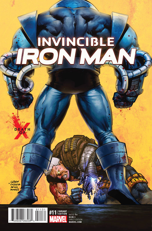 Invincible Iron Man (2015) #11 Death of X Variant <BINS>