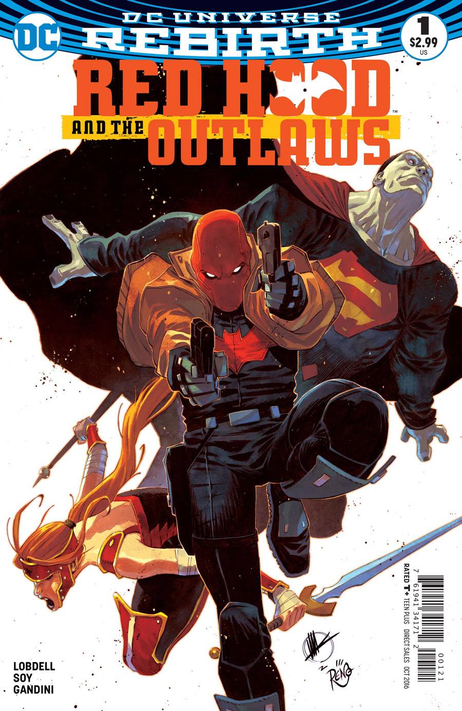 Red Hood And The Outlaws (2016) #1 Variant Edition <BINS> <OFC>