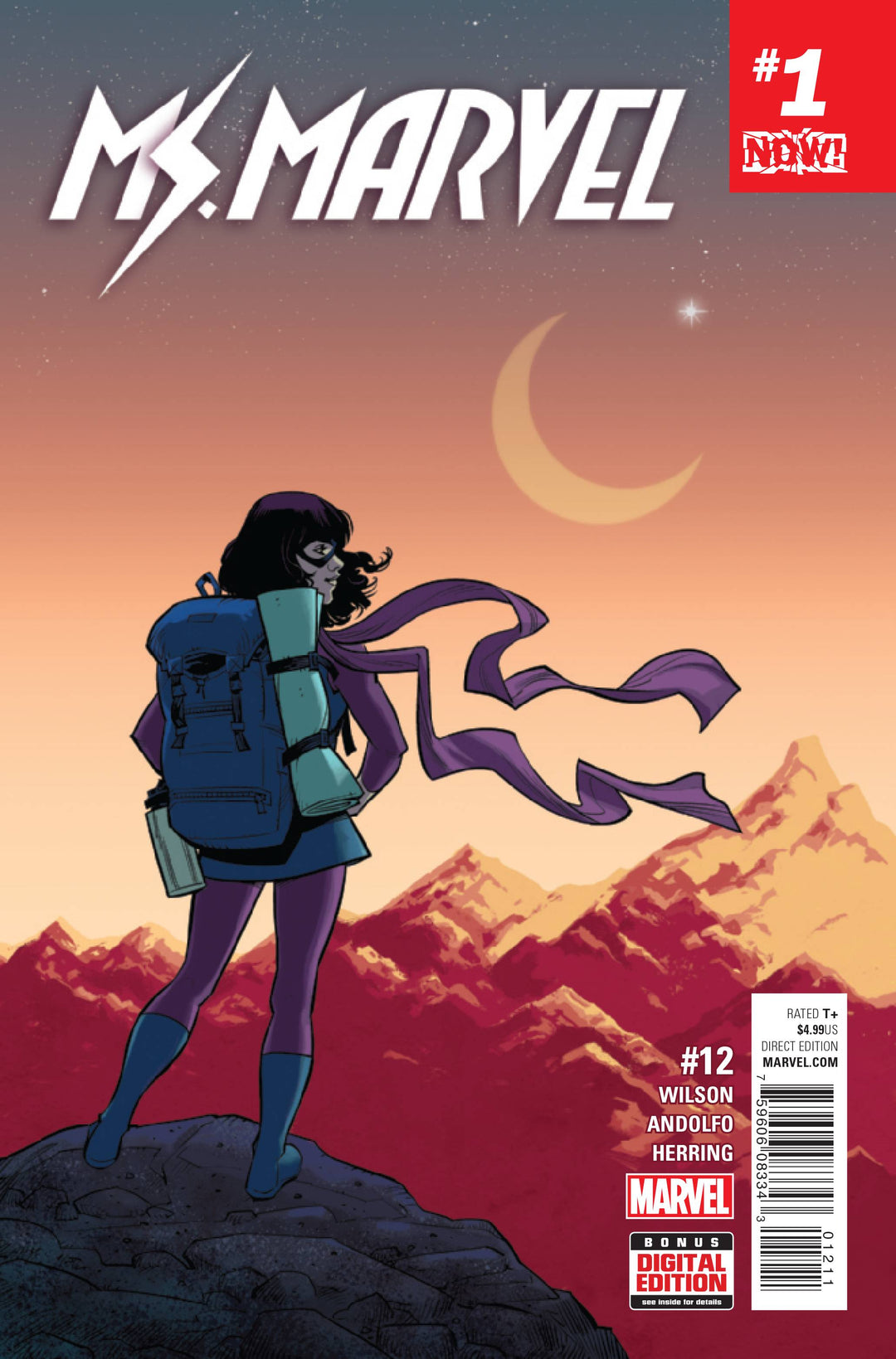 Ms Marvel (2015) #12 - 1st App. of Red Dagger