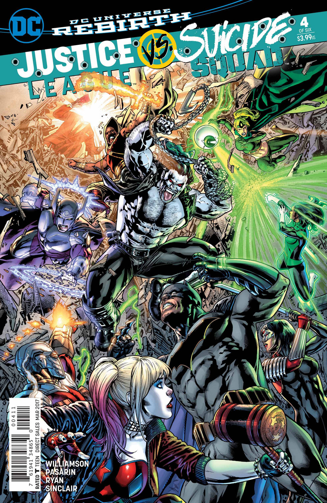 Justice League vs Suicide Squad #4 (of 6) Cover A Fernando Pasarin <BINS> <YS14>