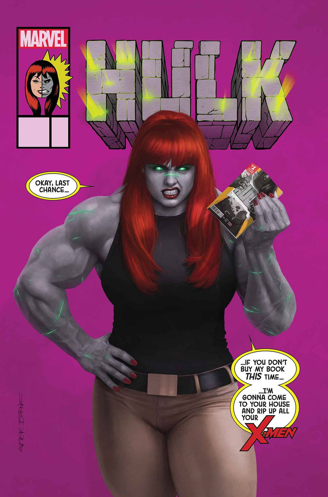 Hulk (2017) #7 Rahzzah Mary Jane Variant <BINS>