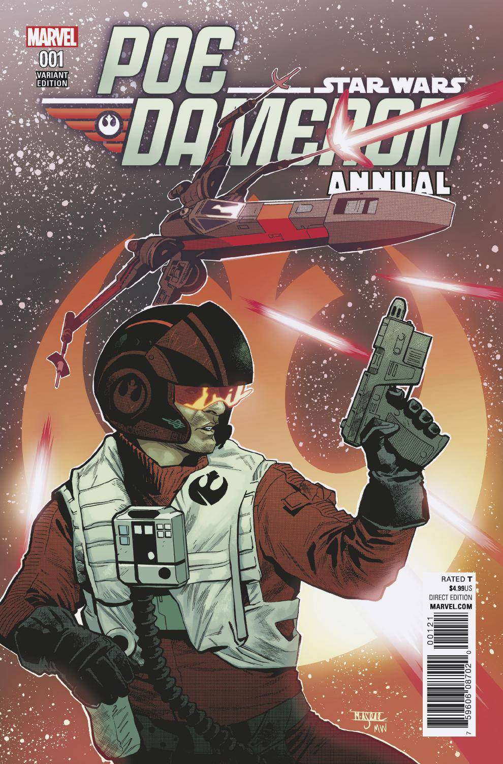 Star Wars Poe Dameron Annual #1 Asrar Variant <BINS>