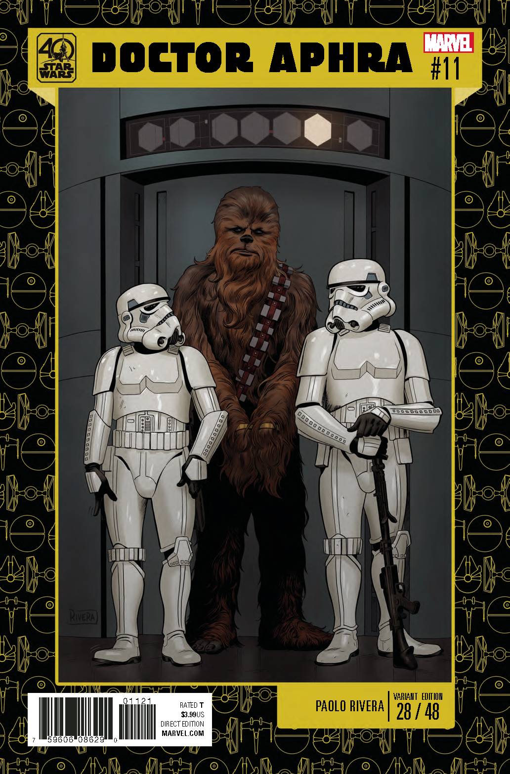 Star Wars Doctor Aphra (2017) #11 Rivera Star Wars 40th Anniversary Variant <BINS>