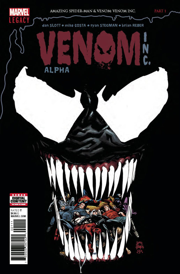 Amazing Spider-Man/Venom Venom Inc Alpha #1 Leg <BIB25>