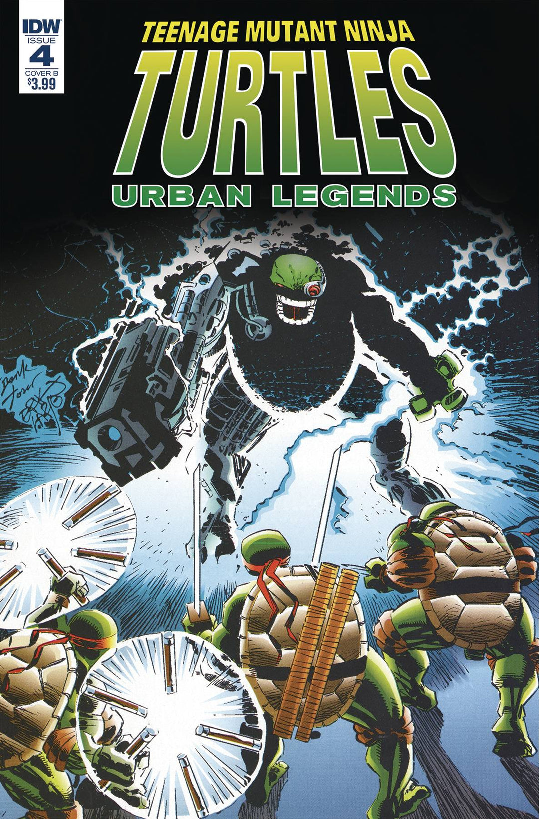 Teenage Mutant Ninja Turtles Urban Legends #4 Cover B Fosco Larsen <BINS>
