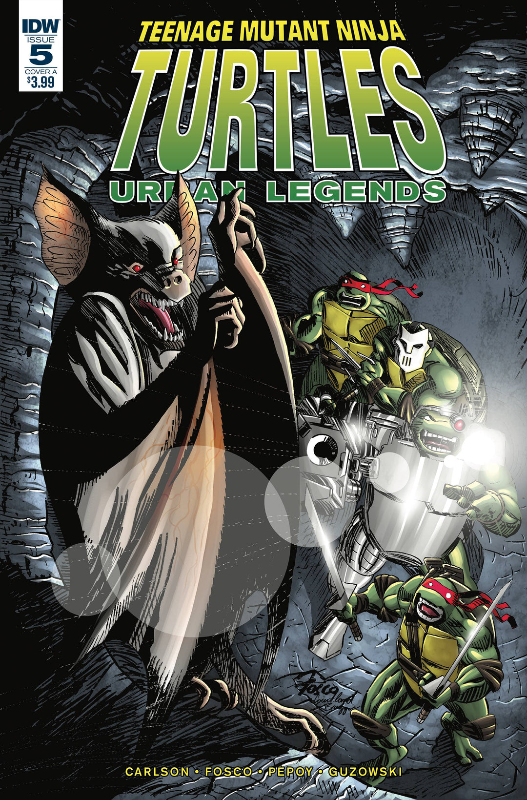 Teenage Mutant Ninja Turtles Urban Legends #5 Cover A Fosco <BINS>