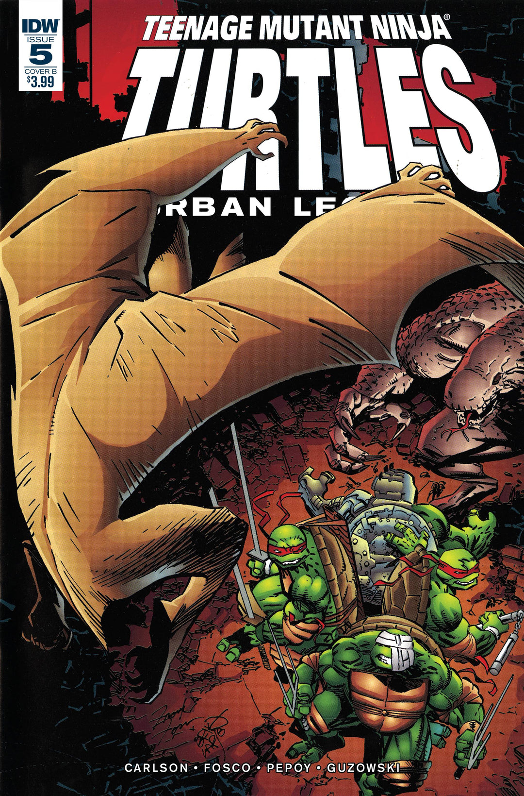 Teenage Mutant Ninja Turtles Urban Legends #5 Cover B Fosco Larsen <BINS>