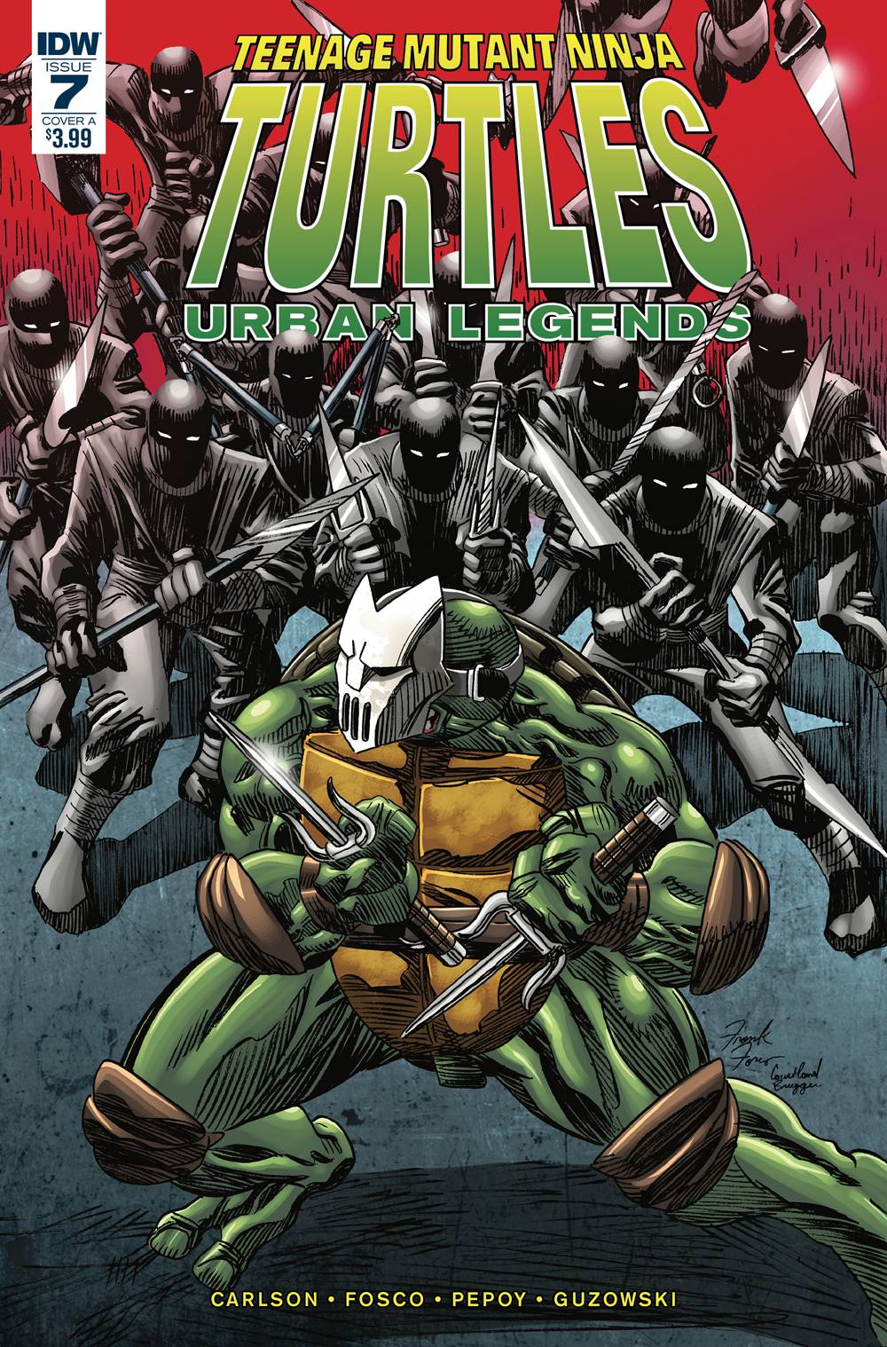 Teenage Mutant Ninja Turtles Urban Legends #7 Cover A Fosco <BINS>