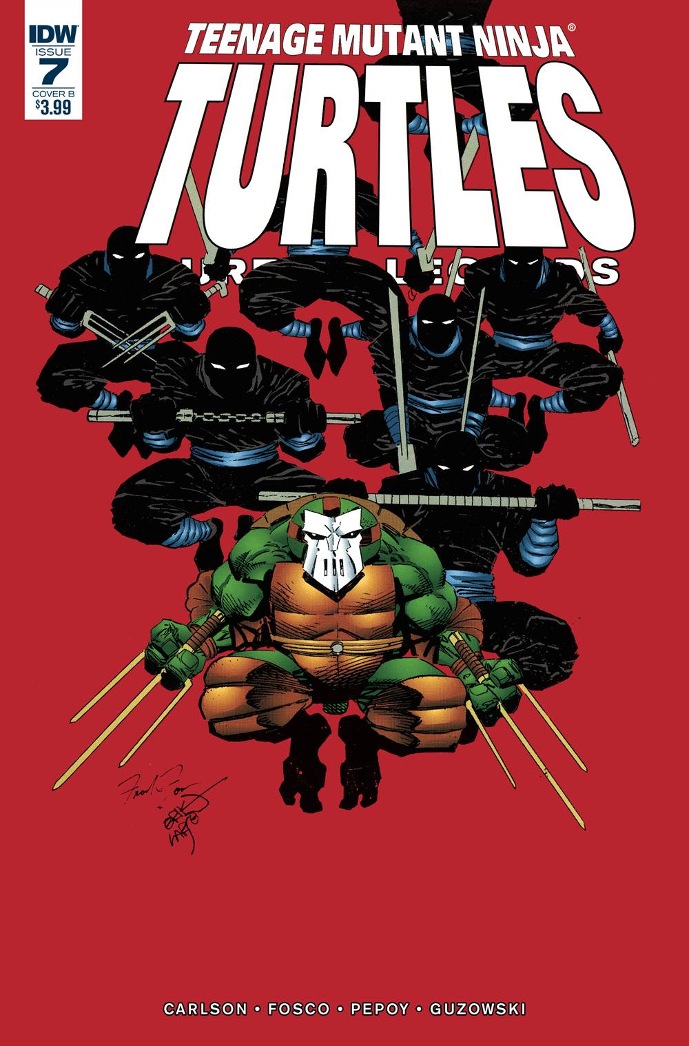 Teenage Mutant Ninja Turtles Urban Legends #7 Cover B Fosco & Larsen <BINS>