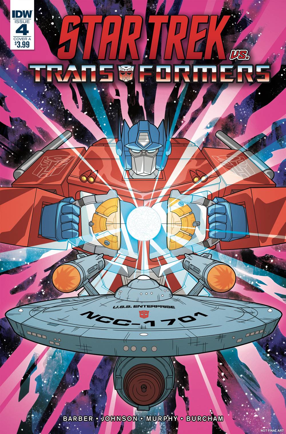 Star Trek vs Transformers #4 (Of 4) Cover A Murphy <BINS>