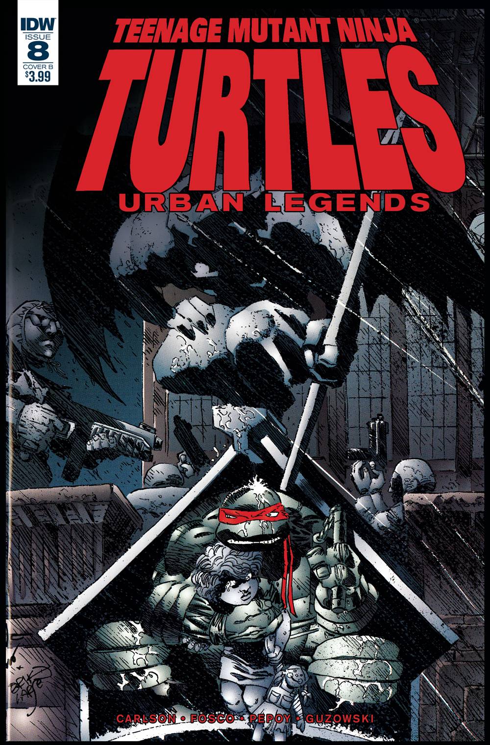 Teenage Mutant Ninja Turtles Urban Legends #8 Cover B Fosco & Larsen <BINS>