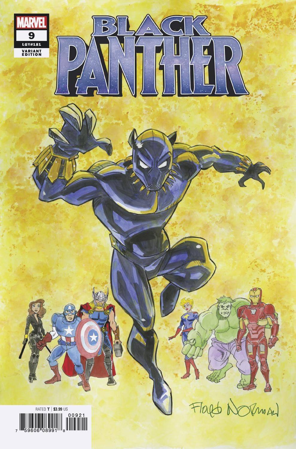 Black Panther (2018) #9 Norman Variant