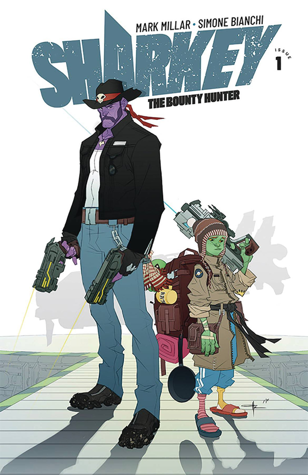 Sharkey Bounty Hunter #1 (Of 6) Cover E Yildirim (Mature) <BIB19>