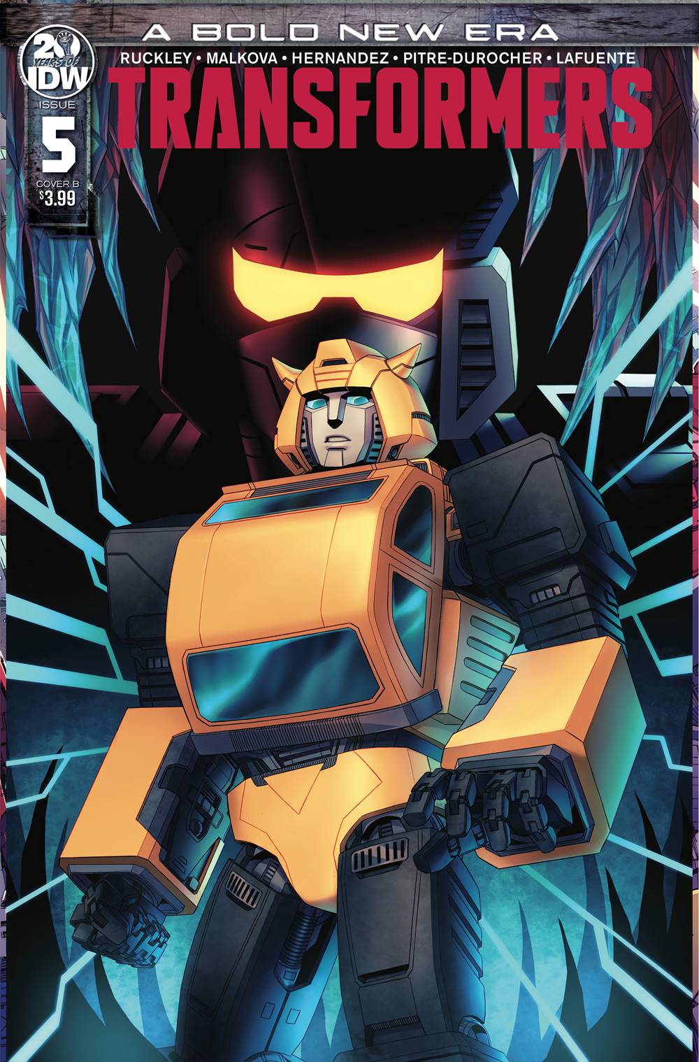 Transformers (2019) #5 Cover B Whitman