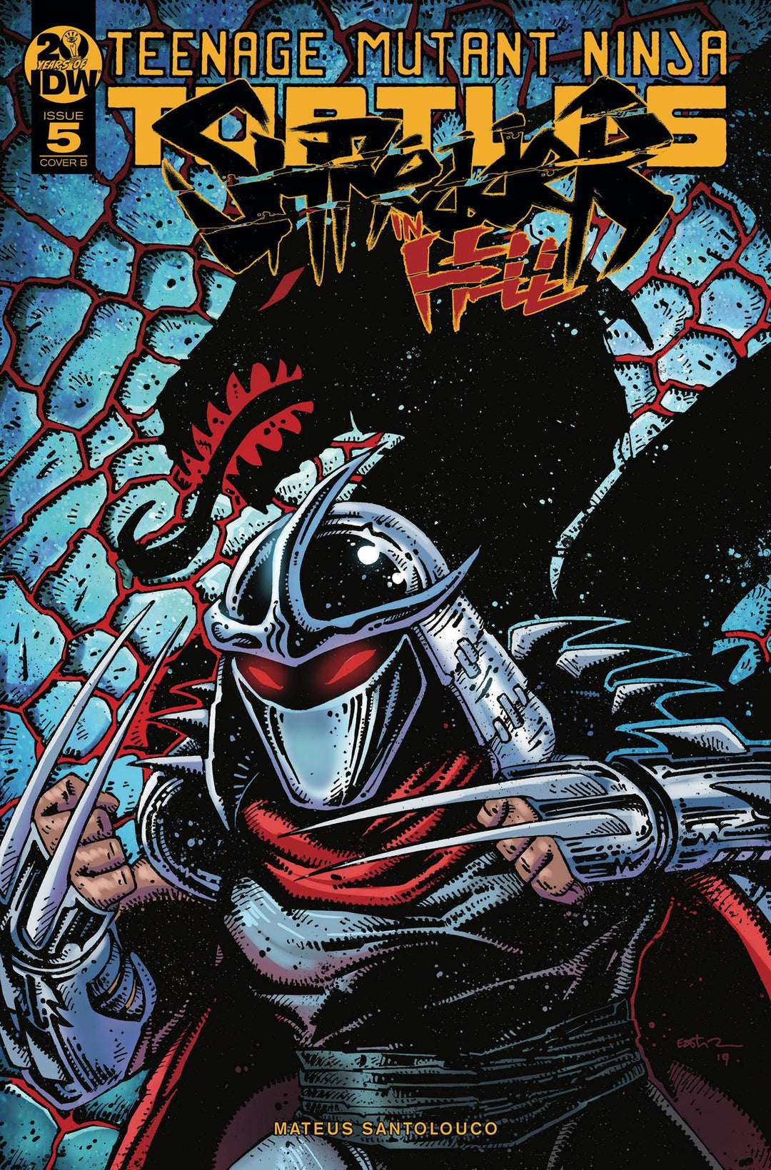 Teenage Mutant Ninja Turtles Shredder In Hell #4 Cover A Santolouco <BINS>