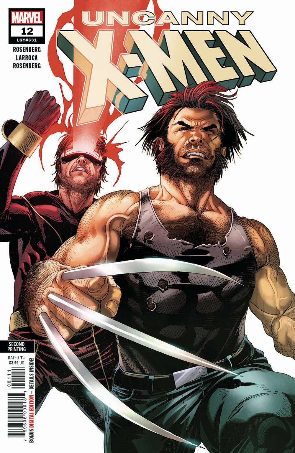 Uncanny X-Men (2019) #12 2nd Printing Lorroca Variant