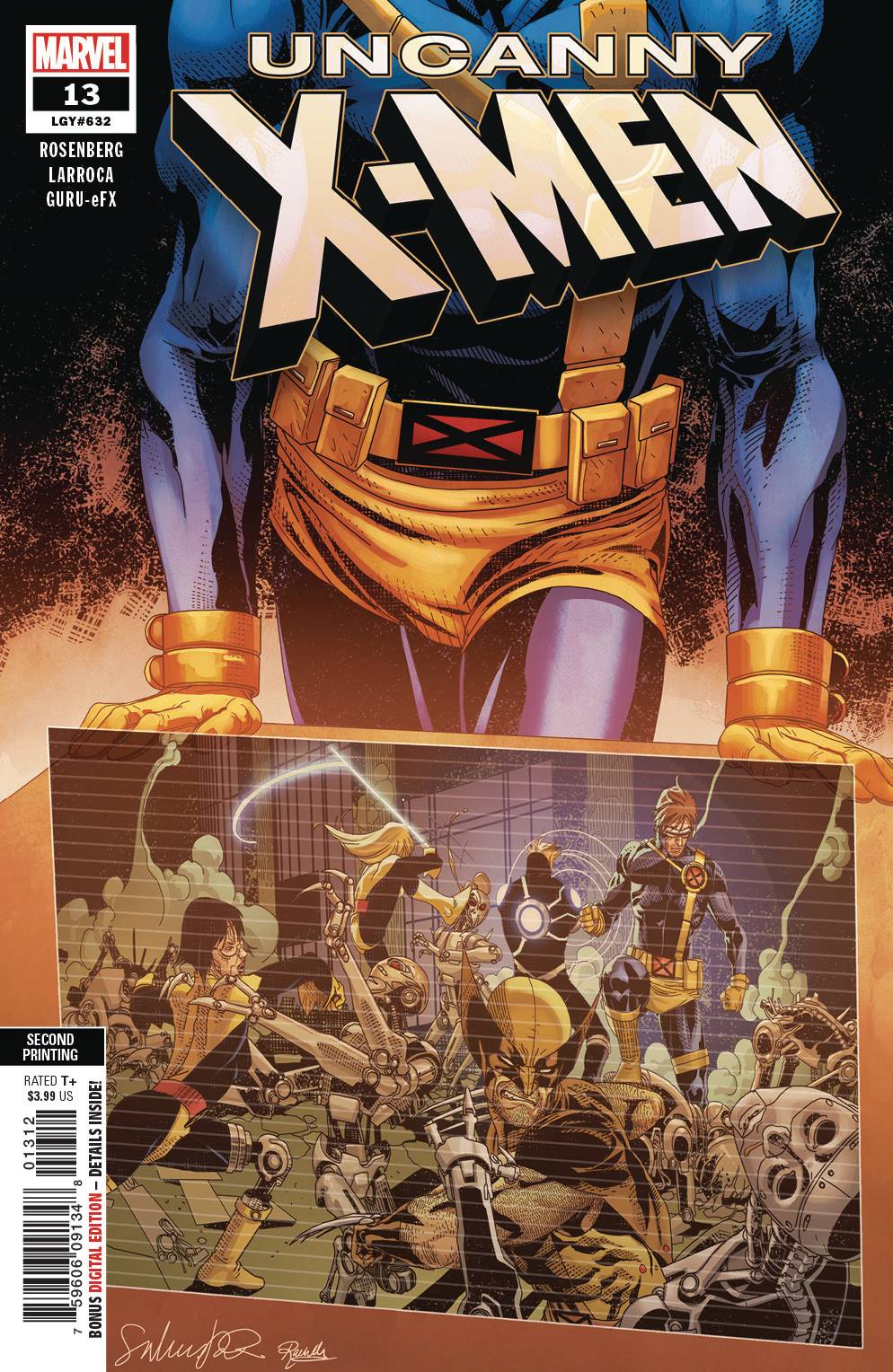 Uncanny X-Men (2019) #13 2nd Printing Lorroca Variant