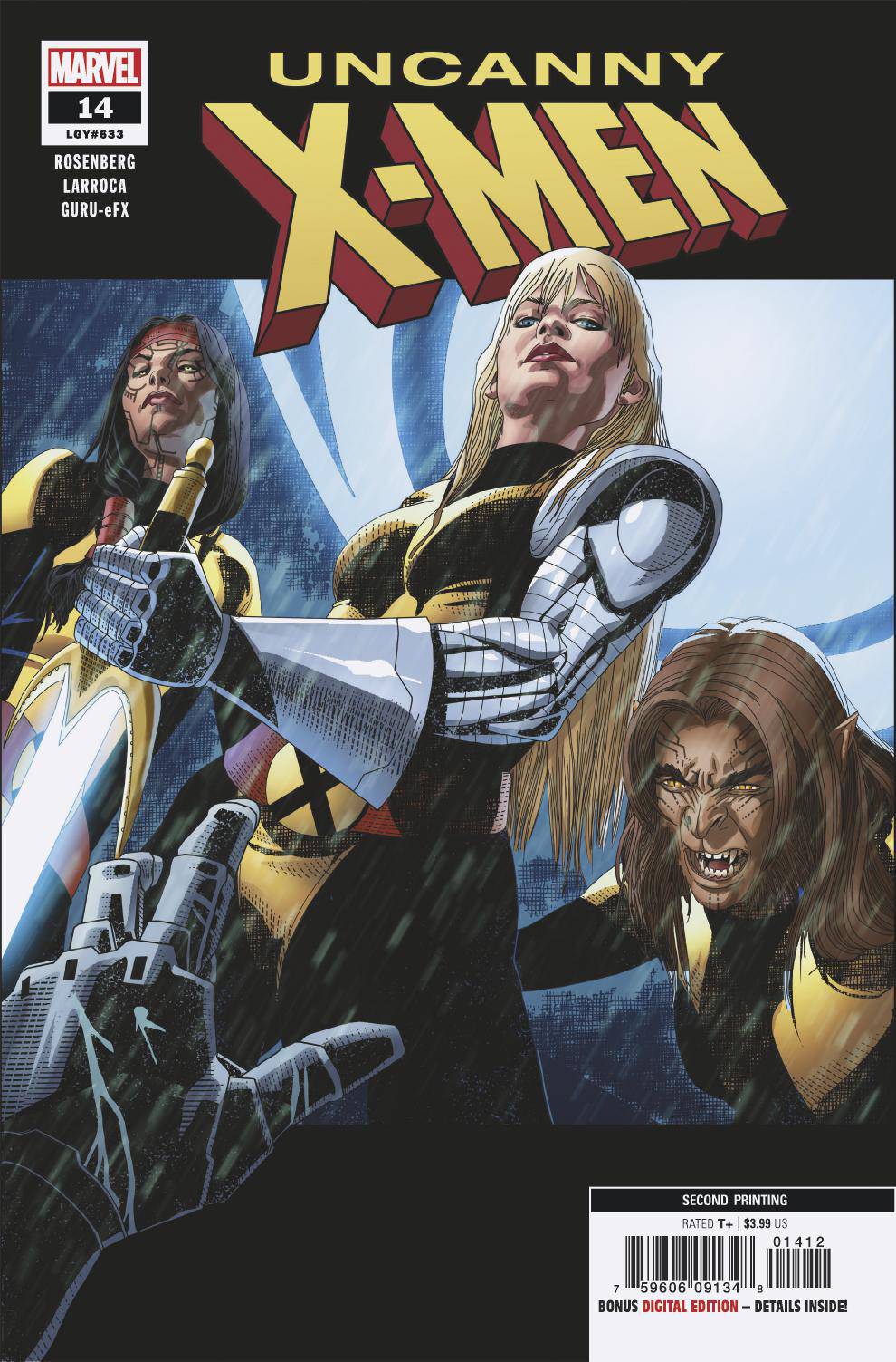 Uncanny X-Men (2019) #14 2nd Printing Lorroca Variant