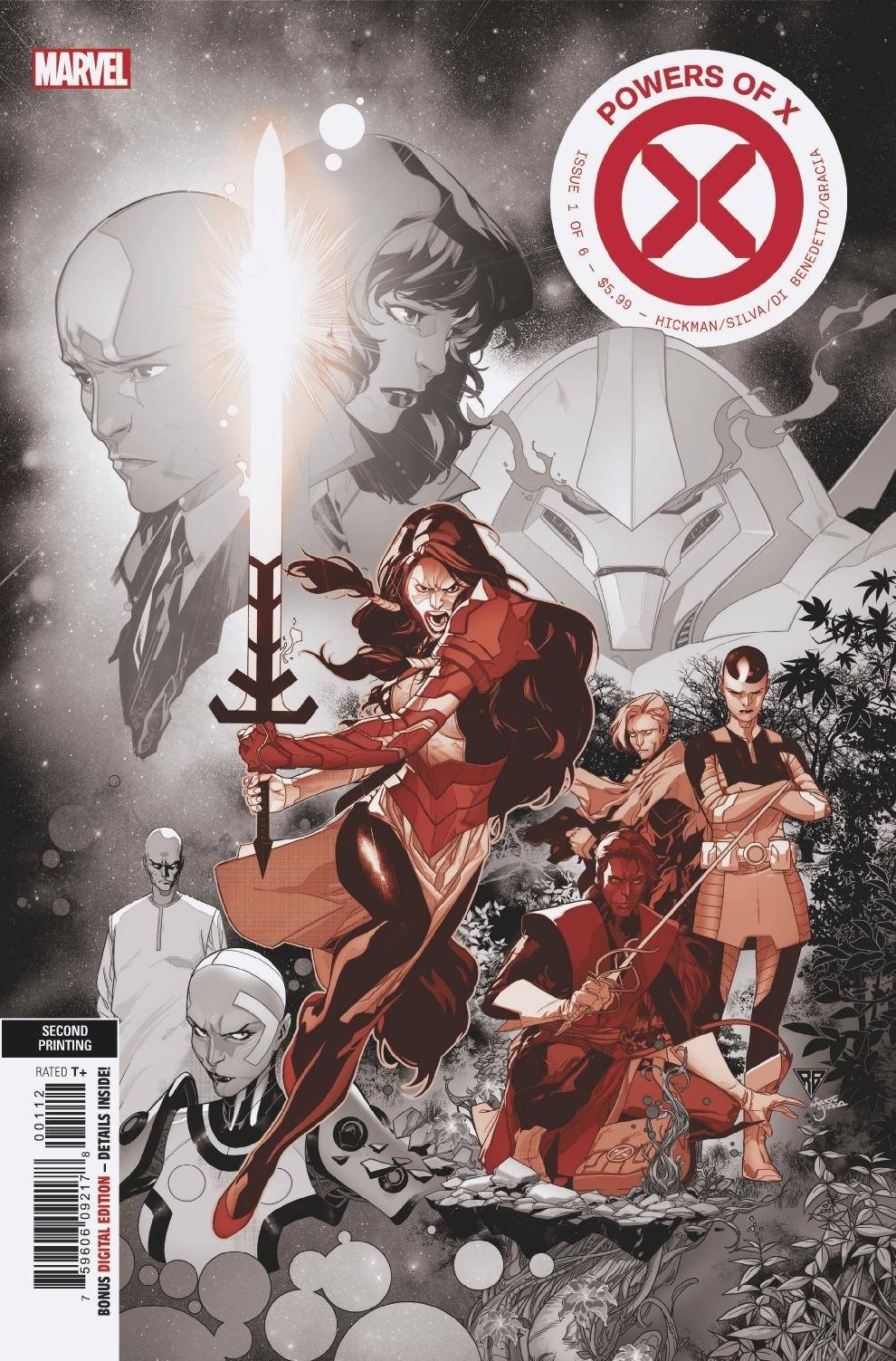 Powers Of X #1 (Of 6) 2nd Printing Silva Variant