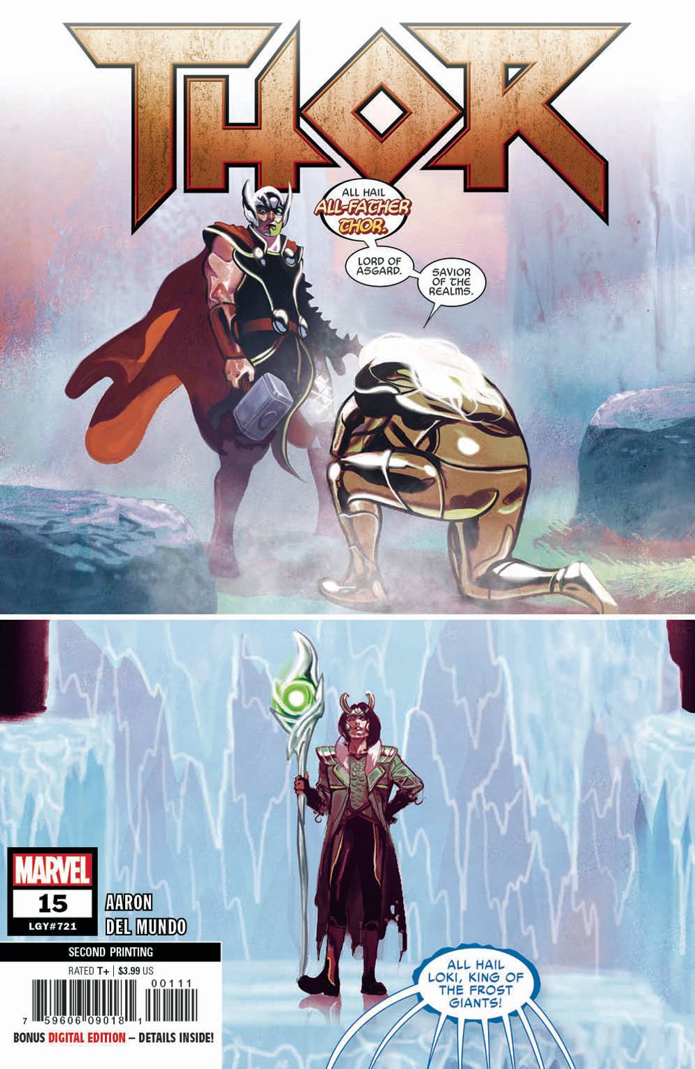 Thor (2018) #15 Variant (2nd Print) Del Mundo Edition <BINS>