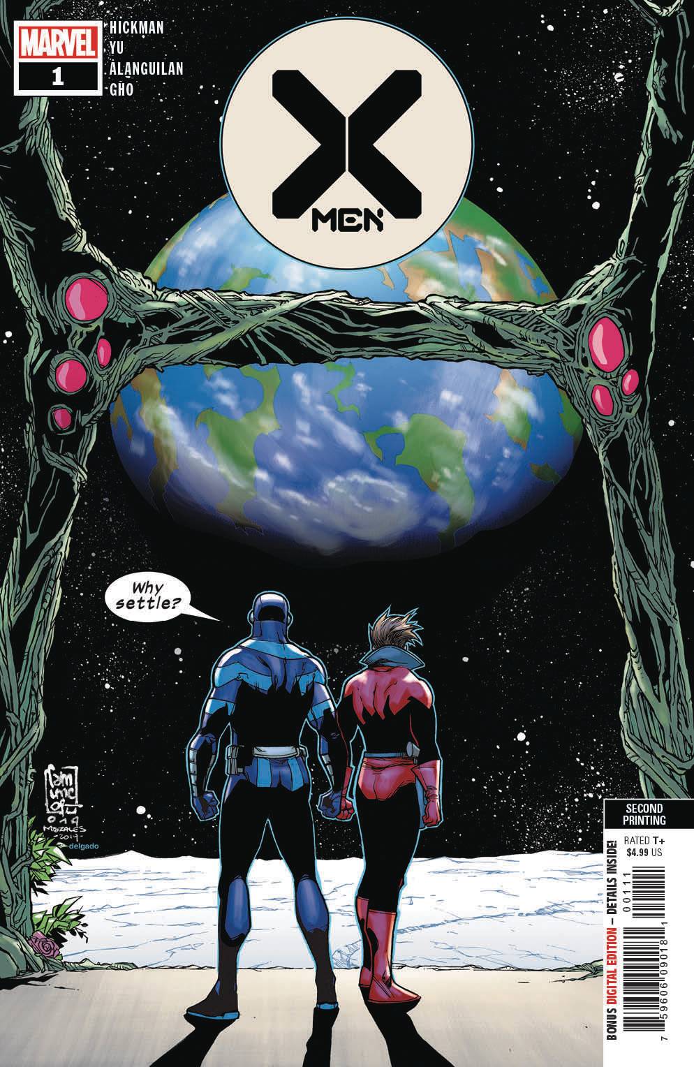 X-Men (2019) #1 2nd Printing Camuncoli Variant
