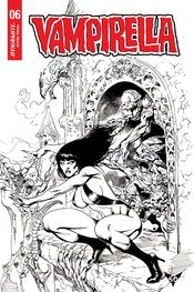 Vampirella (2019) #6 Variant (1:7) Roberto Castro Bonus B&W FOC Variant <BINS>